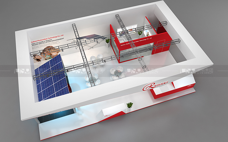 瑞得恩-光伏展臺設(shè)計搭建案例
