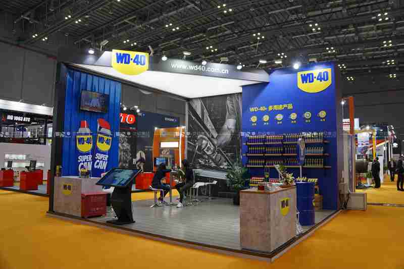 WD-40-2019年上海展會展臺設(shè)計案例